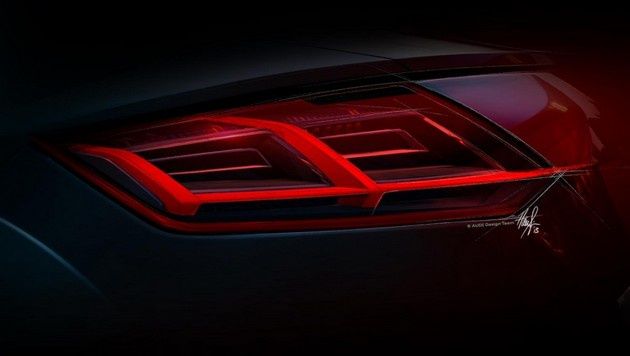 Audi TT-3 gen lampa tył