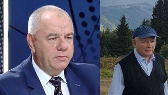Sasin broni urlopu Kaczyńskiego: "Wspiera się cały czas na kulach, ale zachowuje aktywność"