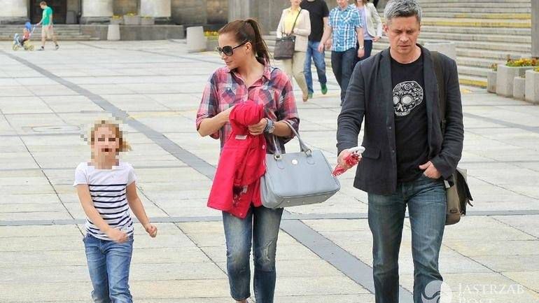 Lena Grabowska z rodzicami