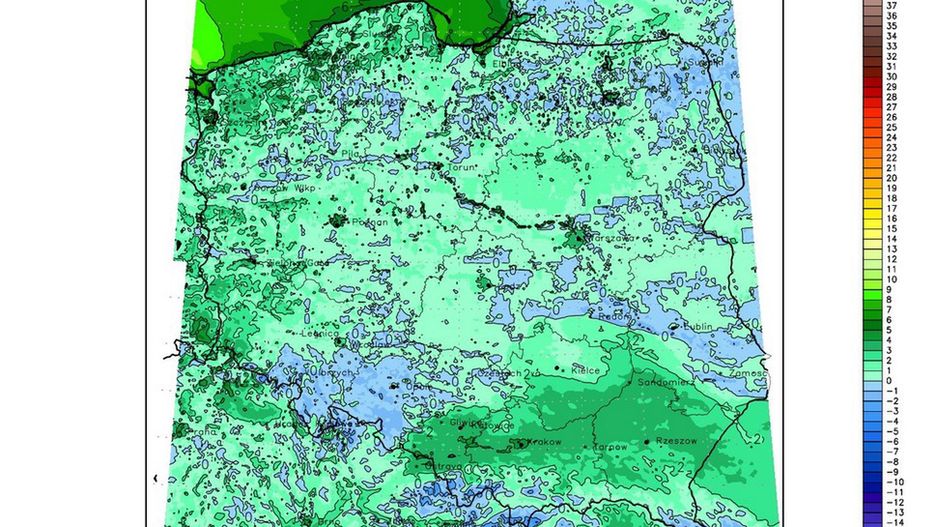 Dziś zimna noc w Polsce. Będą przymrozki