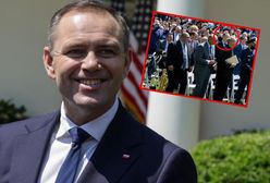 Nawrocki w Białym Domu. Dziennikarz pokazał, gdzie siedział