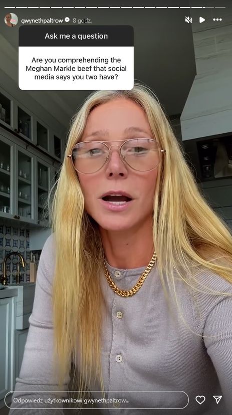 Gwyneth Paltrow pokazała nagranie z Meghan Markle