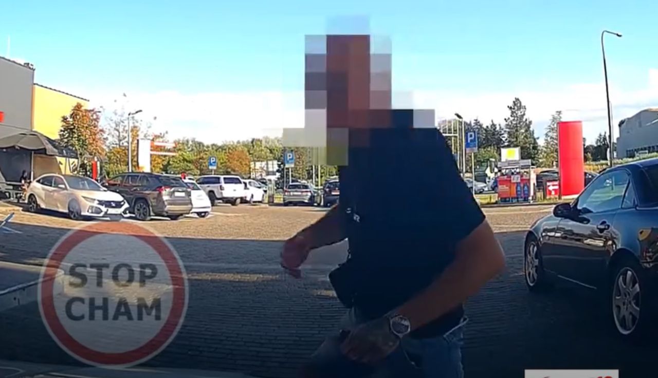 Jechał jak szalony. A potem takie sceny. "Wysiądę i ci szczękę złamię"