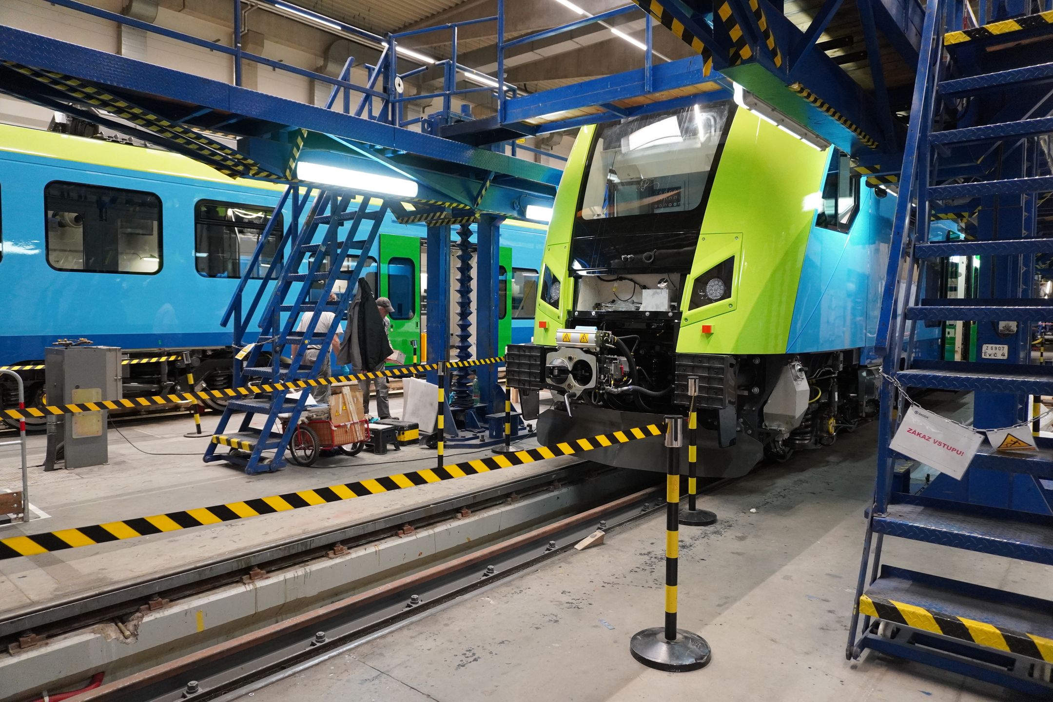 Kolejny etap montażu końcowego