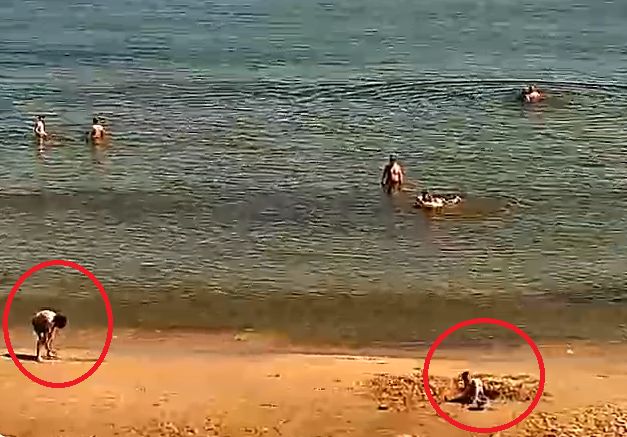 Sobota na plaży w Chłapowie