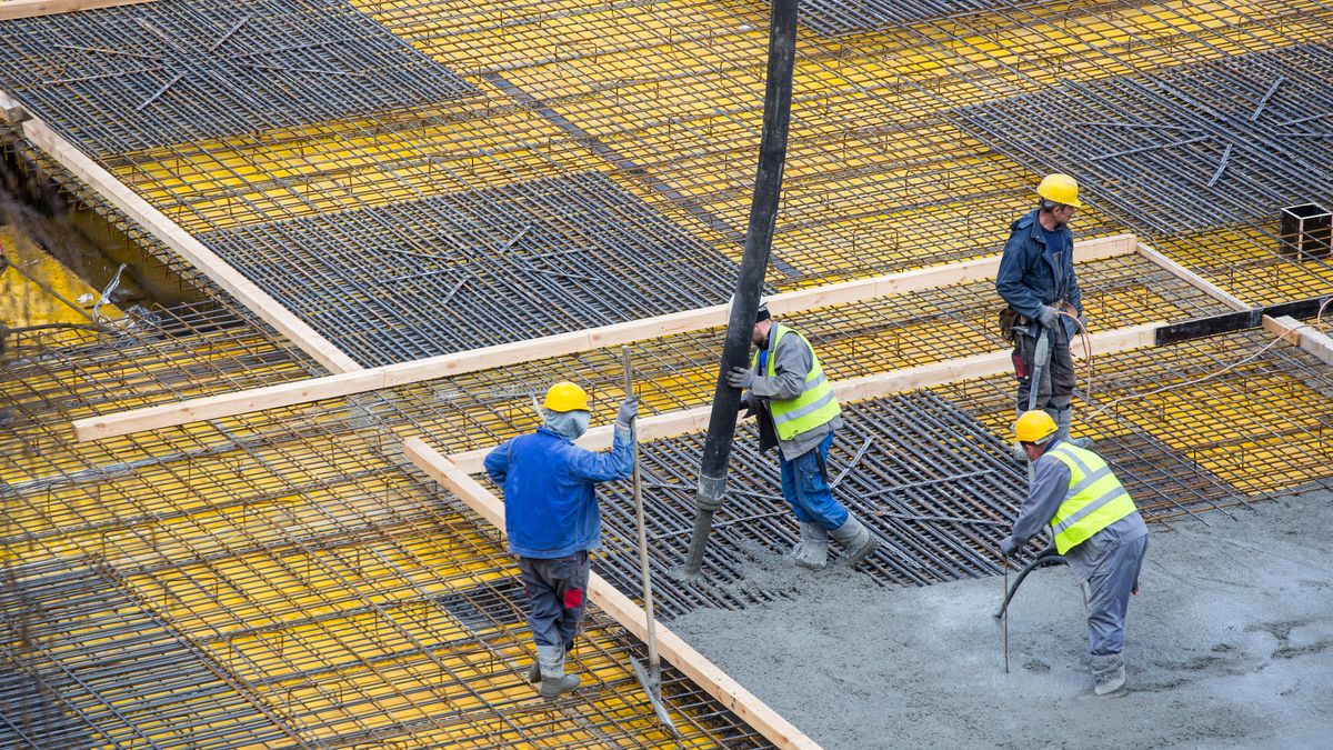 budowa praca robotnicy