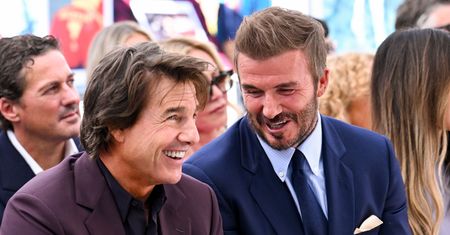 David Beckham doczekał się gwiazdy. Słowa Toma Cruise'a skradły show