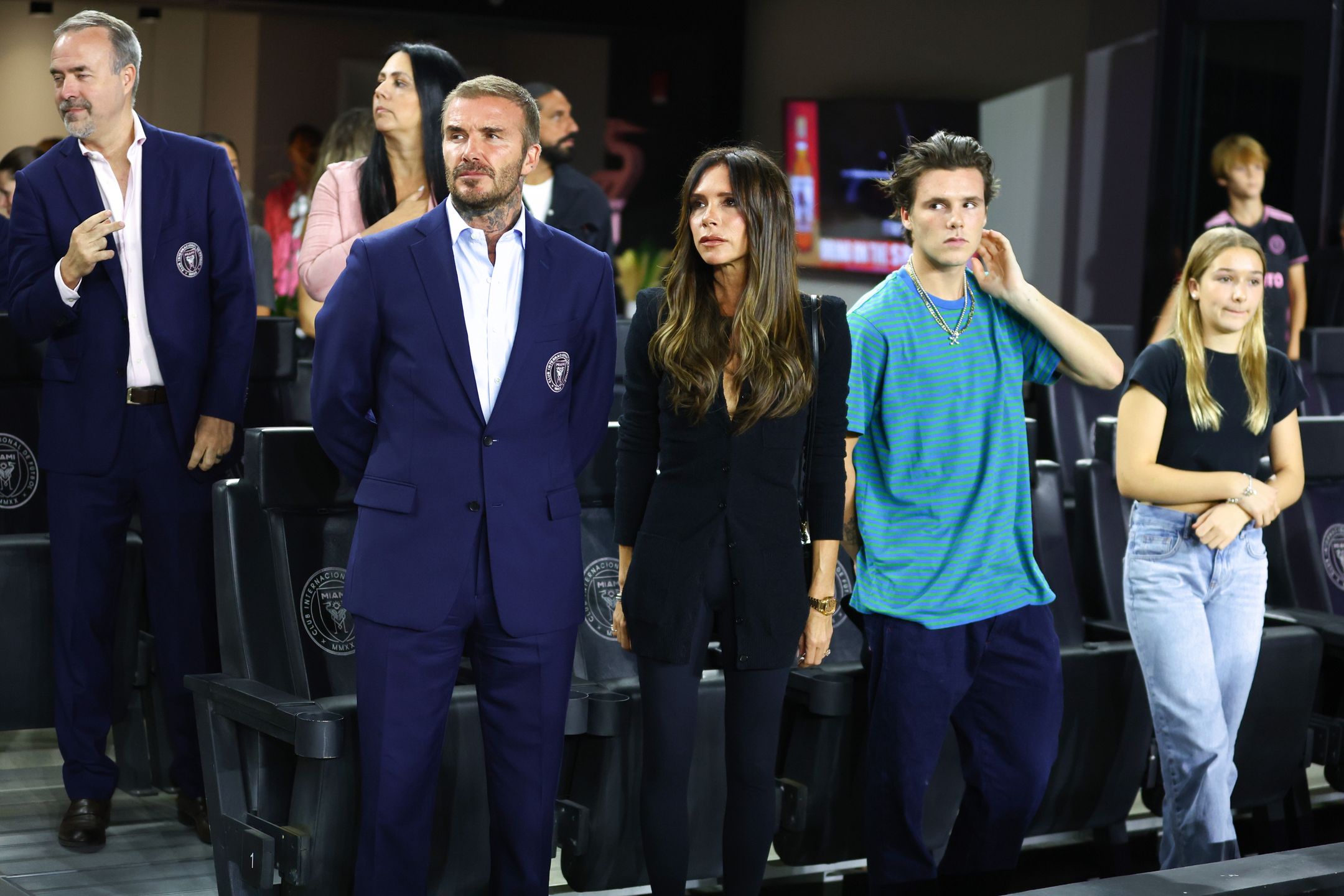 Victoria i David Beckhamowie