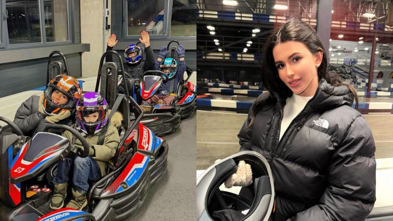 Rodzinny weekend Roksany Węgiel