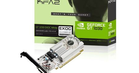 KFA2 już ma gotową kartę GeForce GT 1030