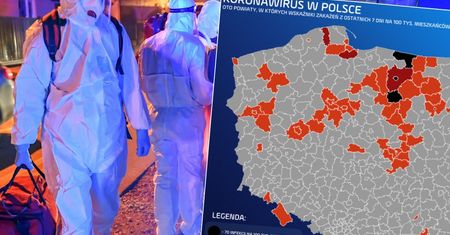 Strefy czarne wróciły do Polski. Infekcji koronawirusa przybywa