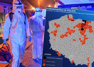Strefy czarne wróciły do Polski. Infekcji koronawirusa przybywa