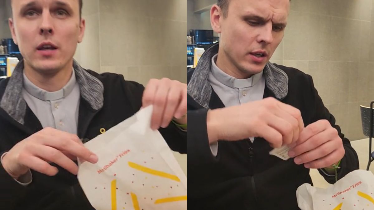 Tym razem to ksiądz pobierał "nauki" u młodzieży