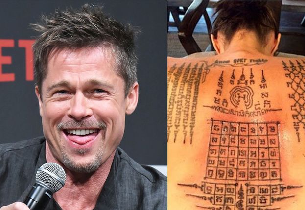 Brad Pitt chce usunąć WSZYSTKIE TATUAŻE związane z Angeliną! "Jest gotów na świeży start"