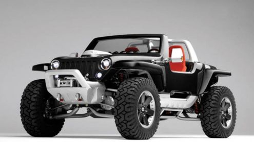 Jeep rozłożony i złożony w cztery minuty! 1