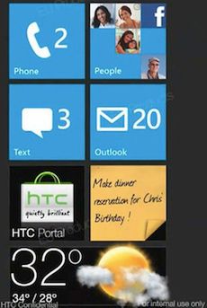 Smartfony HTC z WP7 na razie bez Sense UI...