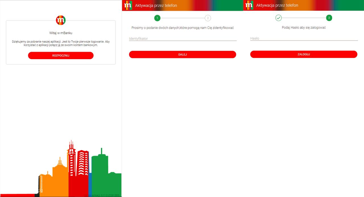 Fałszywa aplikacja, o której mBank ostrzegał w wakacje 2018 roku, źródło: mBank.