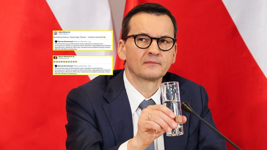"Kompletna bzdura". Reagują na doniesienia ws. Morawieckiego