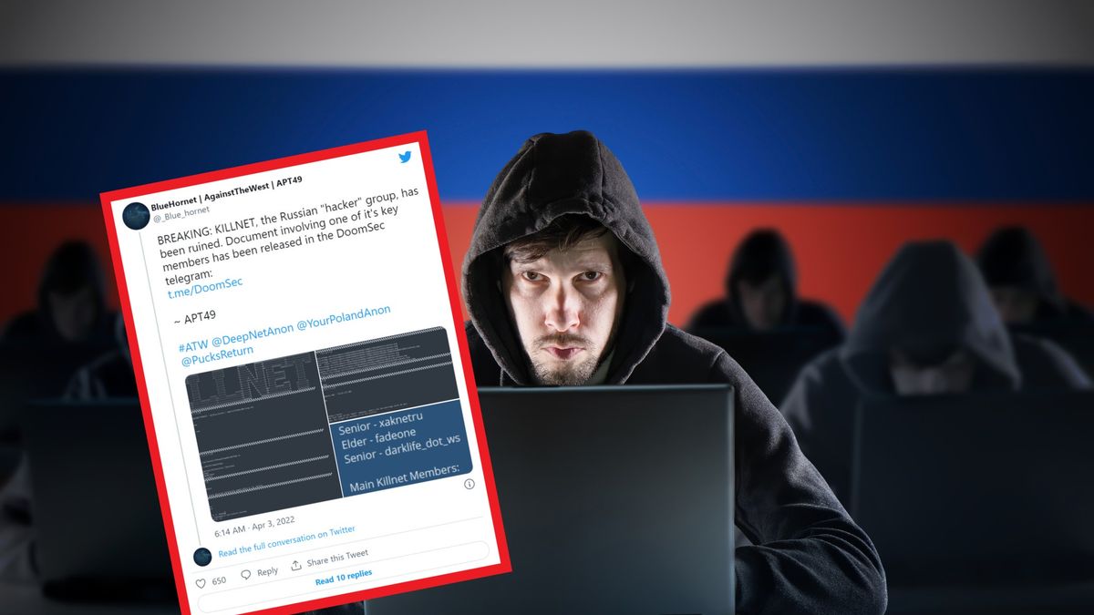 Rosyjscy hakerzy zostali zhakowani.