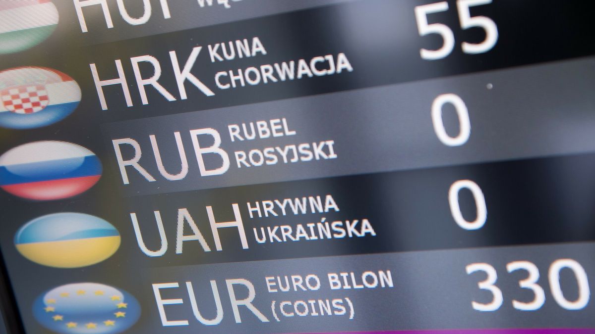 Kursy walut. Kantory nie chcą skupować hrywien, bo nie mają gwarancji, że ktoś je odkupi