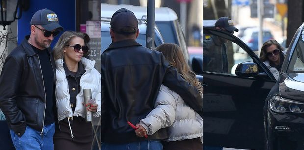 Wtuleni w siebie Agnieszka Kaczorowska i Marcin Rogacewicz kopytkują do auta za 300 tysięcy (ZDJĘCIA)