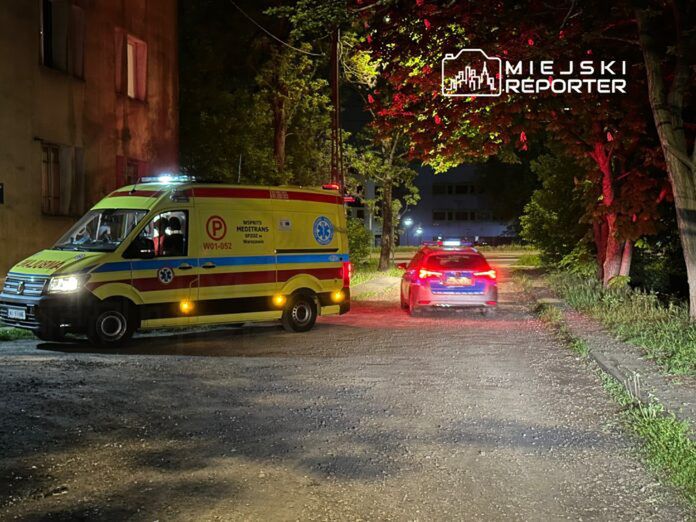 Dramatyczne zdarzenie w Warszawie.