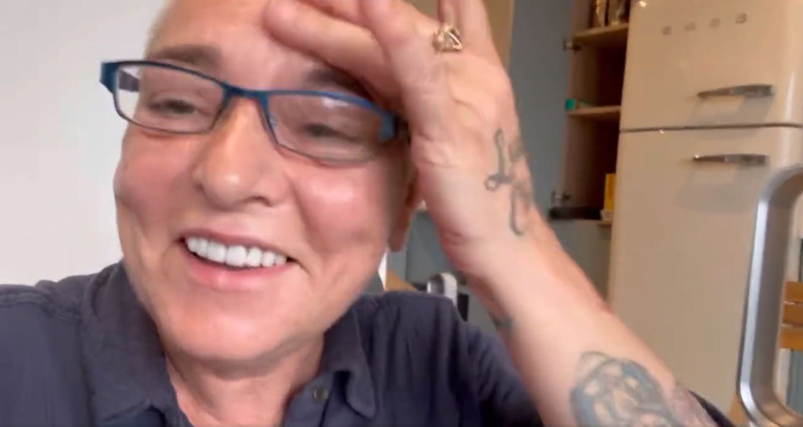 Sinead O'Connor na ostatnim nagraniu
