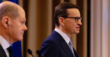 Trudna wizyta kanclerza Scholza w Polsce. Padły pytania o polski Krajowy Plan Odbudowy