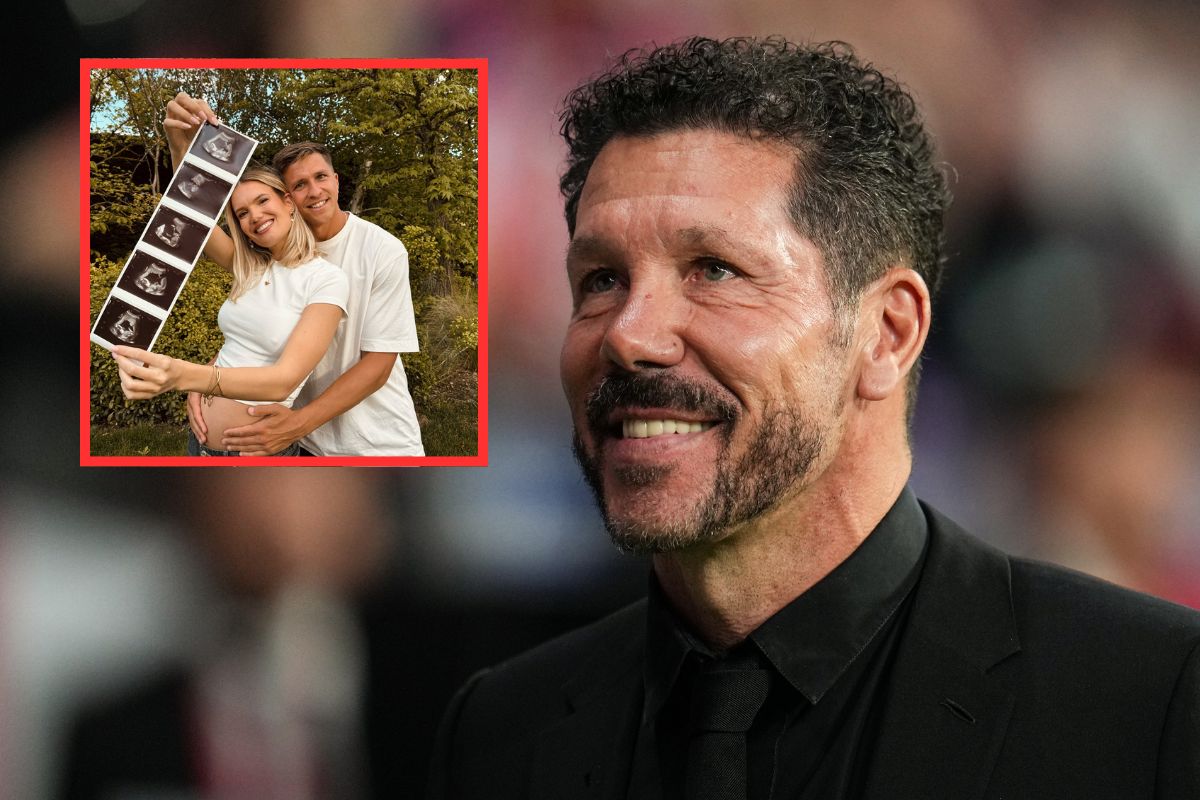 Diego Simeone zostanie dziadkiem. Jego syn strzelił gola i zrobił wyjątkowy gest