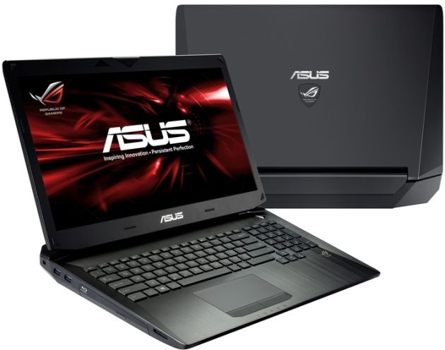 Asus G750JH laptop gamingowy widok