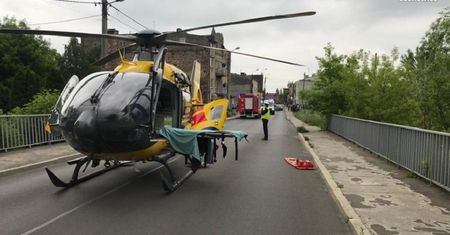 Koszmarny wypadek. Samochód dostawczy potrącił dziecko