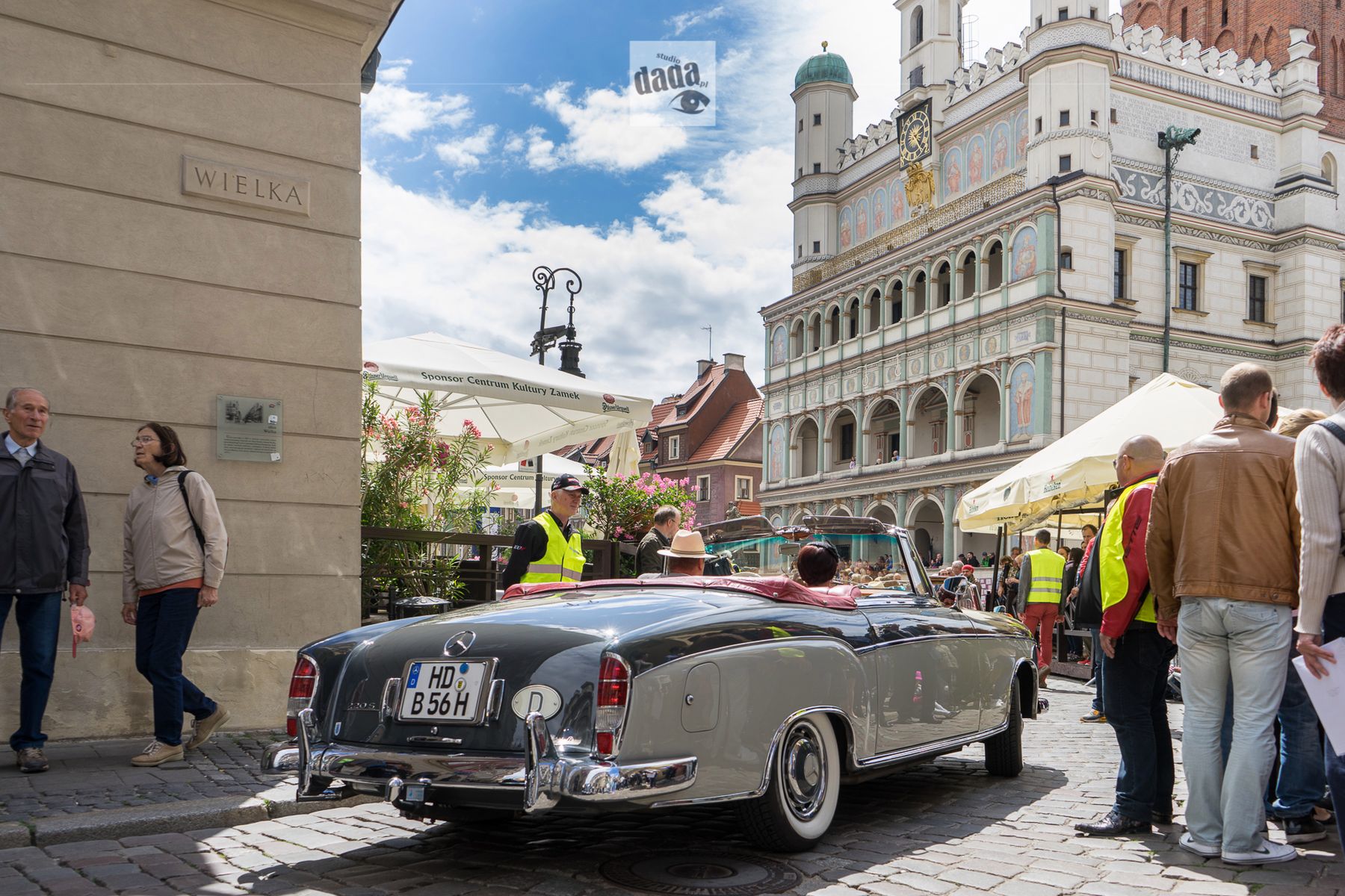 Mercedes W180 220 S Cabriolet - Duży Ponton