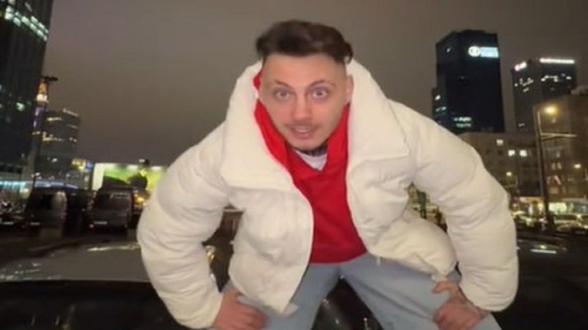 "Crawly" dzień przed demolką nagrał film.