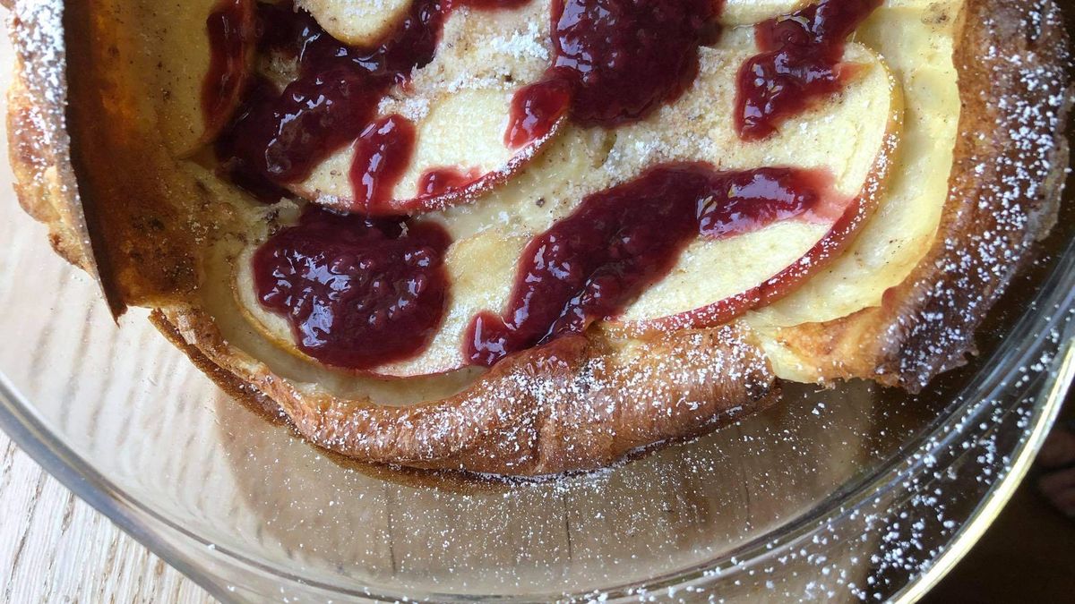 Dutch baby - holenderski pieczony naleśnik