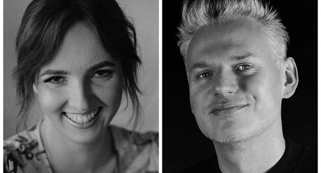 Weronika Gurgul-Kopiec i Dominik Łabuzek w agencji Jump