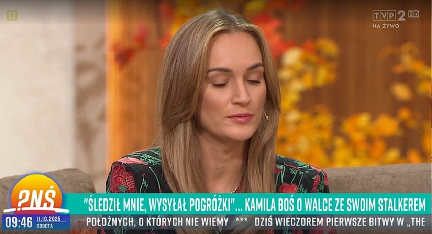 Kamila Boś o stalkerze w "Pytaniu na śniadanie"