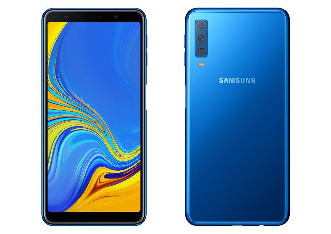 Samsung Galaxy A7 (2018) oficjalnie. Oto pierwszy smartfon giganta z potrójnym aparatem 2