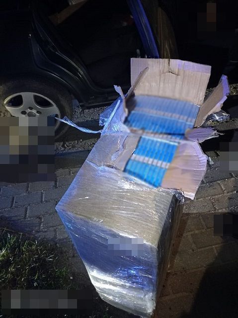 (Fot. Policja) Towar bez akcyzy.