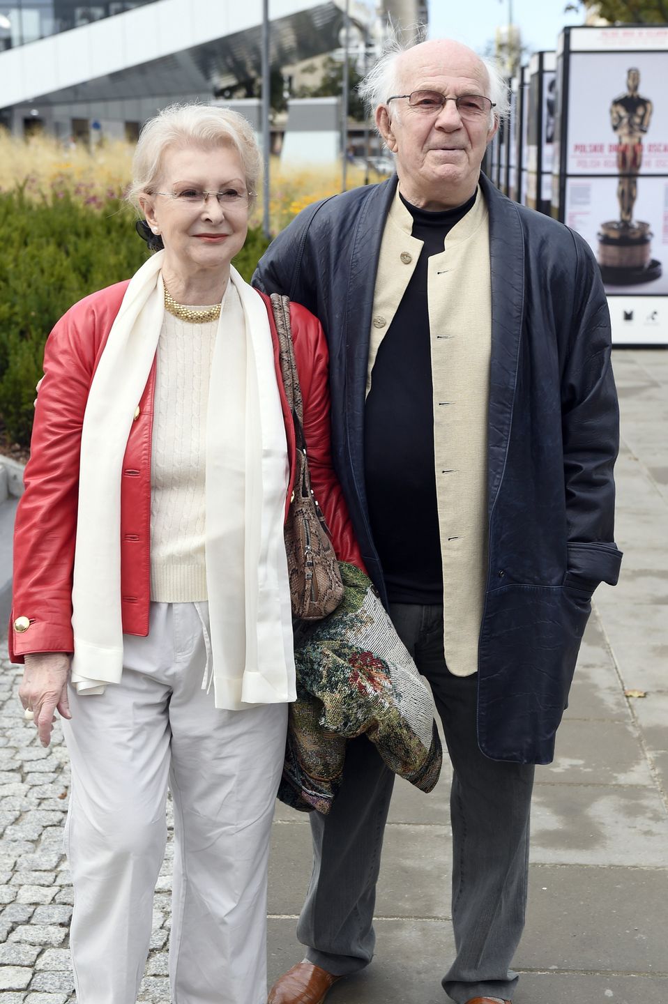 Jadwiga Barańska i Jerzy Antczak w 2015 r.