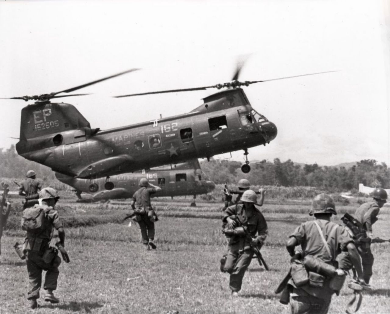 Śmigłowce CH-46 w Wietnamie