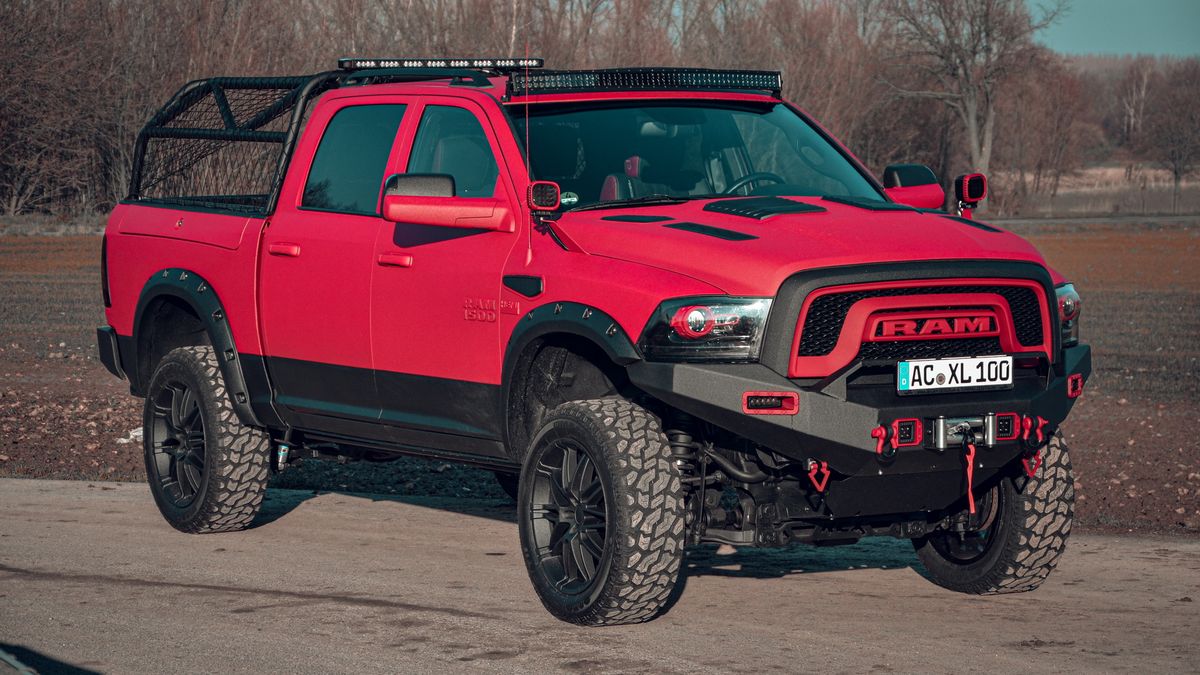 Tak zmodyfikowany RAM jest świetną maszyną. Szkoda tylko, że bardzo drogą.