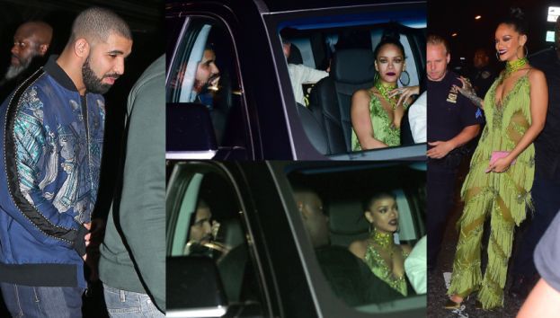 Rihanna i Drake wyszli razem z gali MTV i poszli do klubu! (ZDJĘCIA)