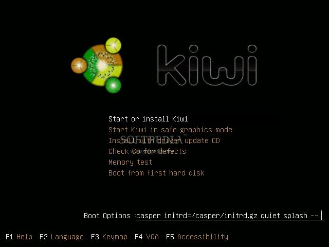 Kiwi Linux czyli kolejny remix Ubuntu 8.10