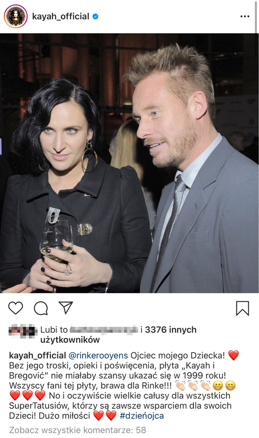 Post Kayah na Instagramie