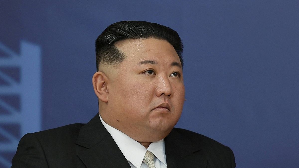 Kim Dzong Un, przywódca Korei Północnej.