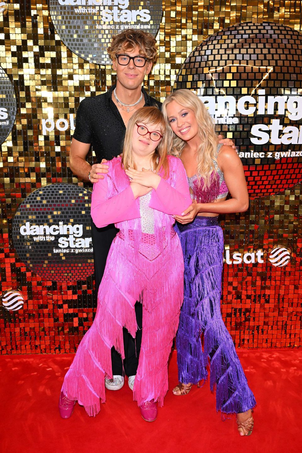 Bagi i Magdalena Tarnowska z Matyldą w "Tańcu z Gwiazdami"
