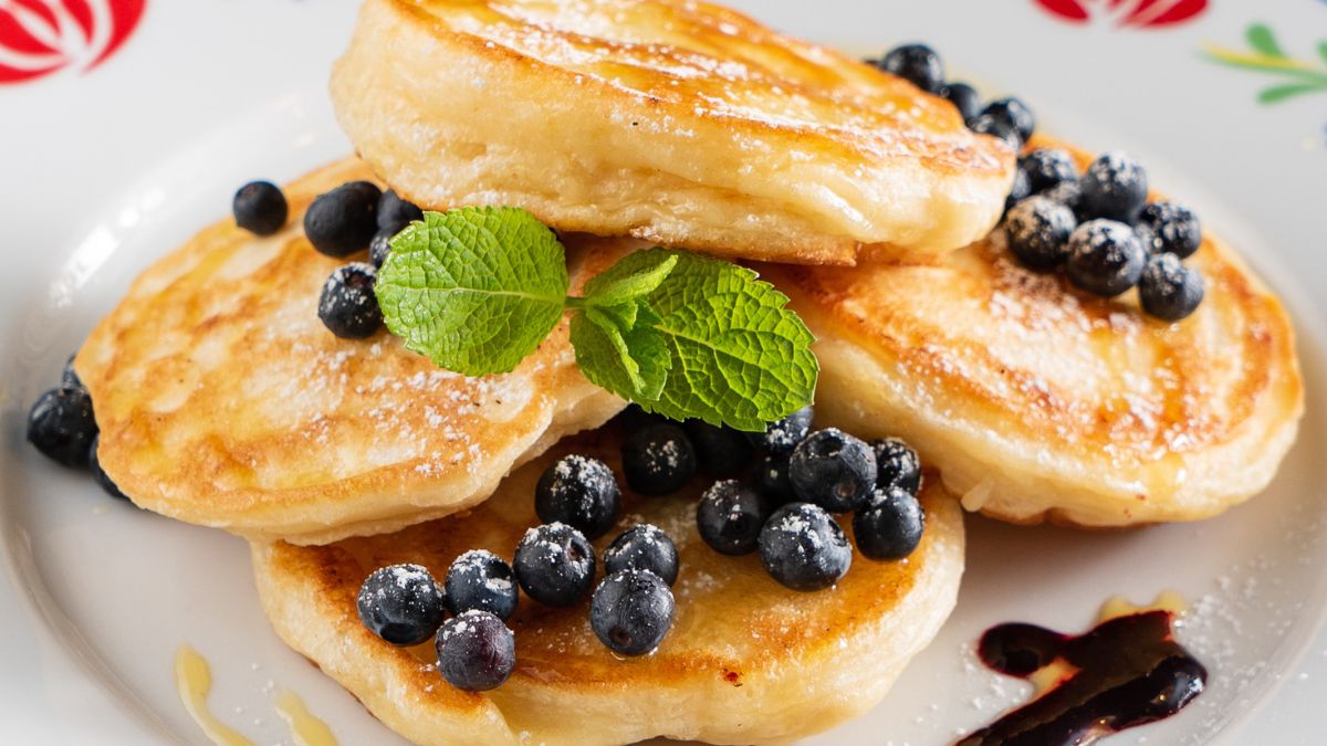 Puszyste racuchy na śniadanie