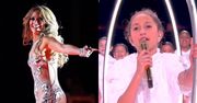 Super Bowl 2020. Jennifer Lopez zabrała na scenę swoją córkę! Pójdzie w ślady znanej mamy? (ZDJĘCIA)