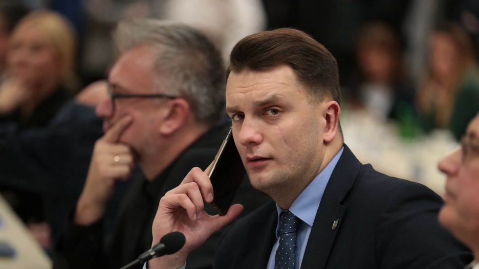 Sesja sejmiku wojew�dztwa lubuskiego w Zielonej G�rze22.11.2018 Zielona Gora Sesja sejmiku wojewodztwa lubuskiego N/z Lukasz Mejza Bezpartyjni Samorzadowcy radny sejmiku wojewodztwa lubuskiego   fot. Piotr Jedzura/REPORTERPiotr Jedzura/REPORTER