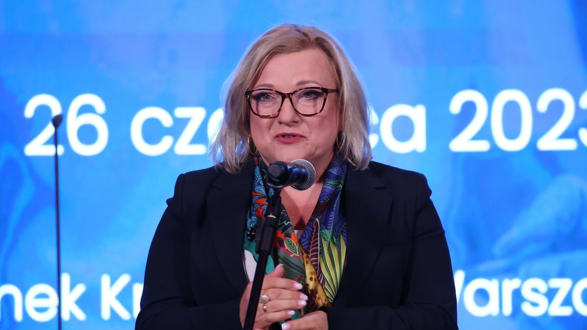 ?wi?to Kuratorskiej S?u?by S?dowej
26.06.2023 Warszawa Obchody swieta Kuratorskiej Sluzby Sadowej
fot Jacek Dominski/REPORTER
n/z: Beata Kempa
Jacek Dominski/REPORTER